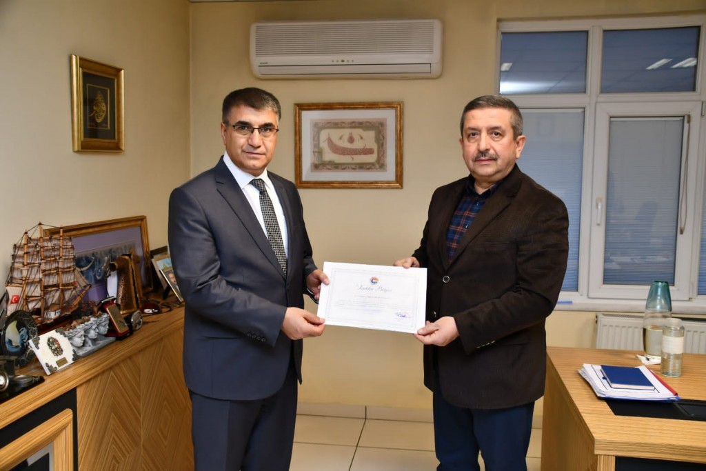 Vali GÜREL'den Teşekkür ziyareti